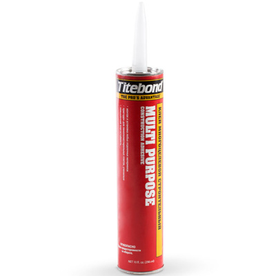 Клей монтажный Titebond Multi Purpose, каучуковый, универсальный, красная туба, 296 мл