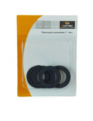  Прокладка резиновая 1" 4 штуки в упаковке 10-0026  купить в отделе магазина Экономстрой