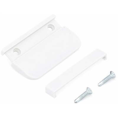 Ручка балконная, ABS-пластик, белая, 2 шт купить в отделе магазина Экономстрой