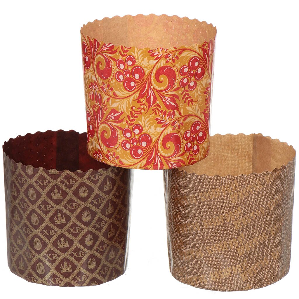 Форма для выпечки бумажная Marmiton Пасхальный, 0,5 л, 9х9 см (3 шт) купить в отделе Формы для выпечки, противени магазина Экономстрой