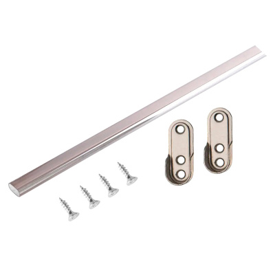 Штанга для шкафов 60 см, с креплениями, хром купить в отделе магазина Экономстрой