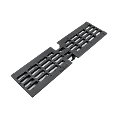 Решетка к лотку ECOTECK STANDART чугунная, щелевая, 100 мм (C250) купить в отделе магазина Экономстрой