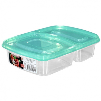 Контейнер Ланч-Бокс, 2 секции, 1,2 л, 24х16х16 см купить в отделе магазина Экономстрой