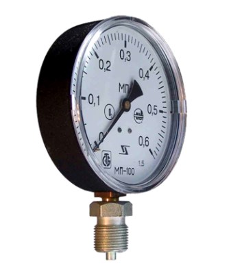 Манометр МП-100 1,6МПа Дк100 G1/2 ЗТП Минск 011-0045 купить в отделе магазина Экономстрой