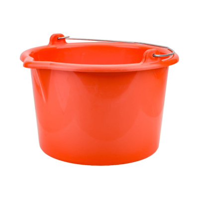 Ведро строительное ударопрочное Decor Profi, резинопластиковое, 8 л