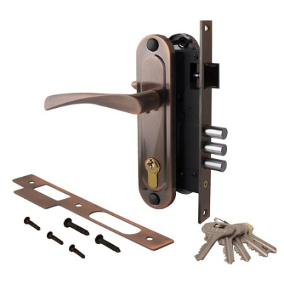 Замок врезной цилиндр. Apecs 1523/60-AC медь купить в отделе магазина Экономстрой