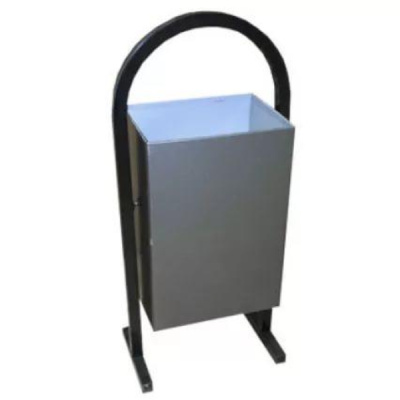 Урна металлическая опрокидывающая с аркой 20 л УН-32-1 купить в отделе магазина Экономстрой