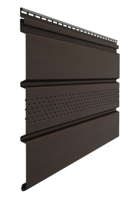 Софит с центральной перфорацией Docke STANDARD 3000х305 мм шоколад купить в отделе магазина Экономстрой