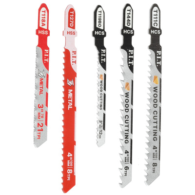 Набор пилок для лобзиков P.I.T., 5 шт (AJSB01-005B) купить в отделе магазина Экономстрой