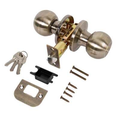 Ручка защелка Punto DK672/BL AB-ET (кл./фик.) бронза купить в отделе магазина Экономстрой