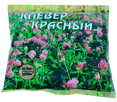 Сидерат Клевер красный, 0,5 кг купить в отделе магазина Экономстрой