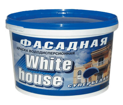 Краска ВД White House фасадная 3,5 кг купить в отделе магазина Экономстрой
