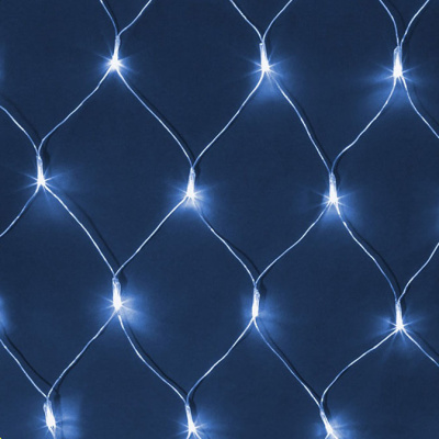 Гирлянда Navigator, свет синий, 61 856 NGF-N01-240B-12-2x1.5m-230-TR-IP44