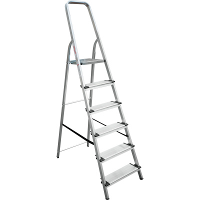 Стремянка алюминиевая 6 ступеней /ширина ступени 130 мм Новая Высота NV 1117 купить в отделе магазина Экономстрой