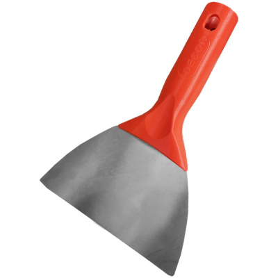 Шпатель-скребок Decor,  для удаления краски, коническая резьба, 80 мм, 0,7 мм купить в отделе магазина Экономстрой