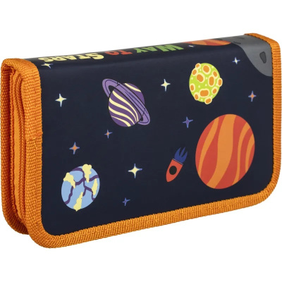 Пенал Комус Класс Cosmoreх ПКК 03-6, ламинат, софт тач, 1 отделение, 190x110 мм купить в отделе магазина Экономстрой