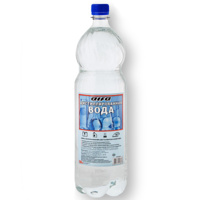 Вода дистиллированная 1,5 л купить в отделе магазина Экономстрой