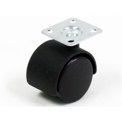 Колесная опора мебельная открытая фланец D=50 0903100 купить в отделе магазина Экономстрой