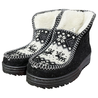 Бабуши войлочные, артикул 030, размер 37 купить в отделе магазина Экономстрой