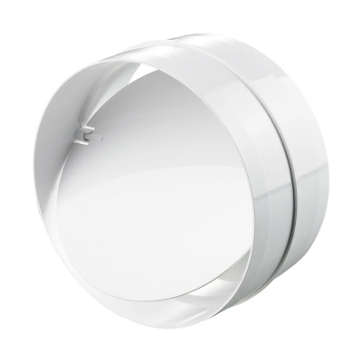 Соединитель круглых каналов с обратным клапаном, D 100 мм купить в отделе магазина Экономстрой