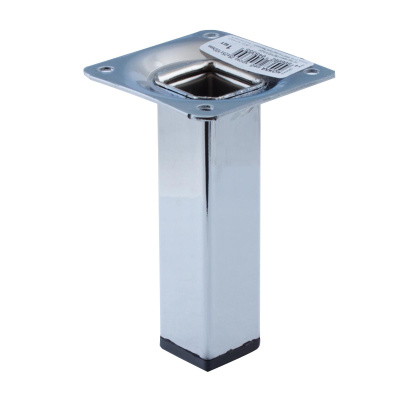 Ножка мебельная 25x25x150 мм (хром 1 шт) Стройбат купить в отделе магазина Экономстрой