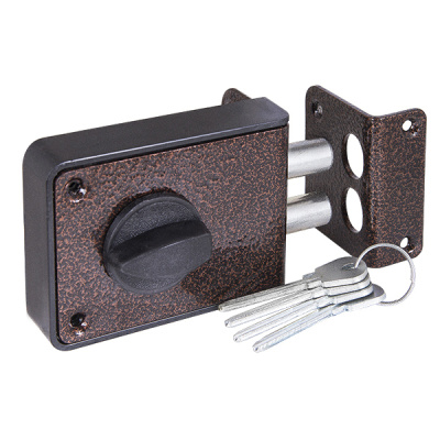 Замок накладной Зенит ЗН1-3 (медь) купить в отделе магазина Экономстрой