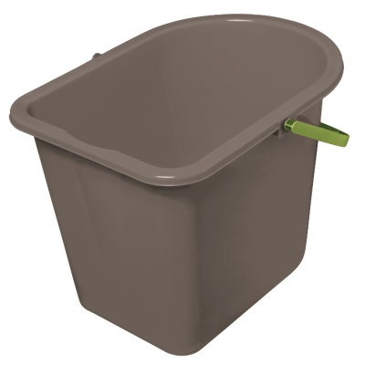 Ведро пластиковое Йорк, прямоугольное, 14 л купить в отделе магазина Экономстрой