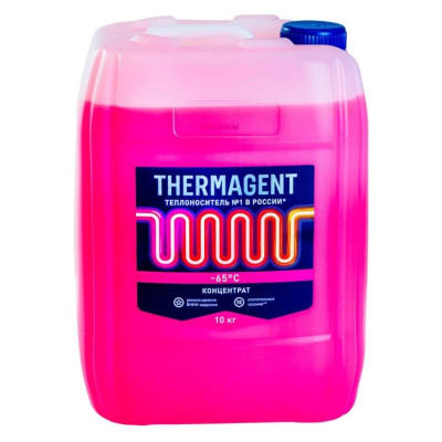 Теплоноситель Thermagent -65°С на основе этиленгликоля, 10 кг купить в отделе магазина Экономстрой