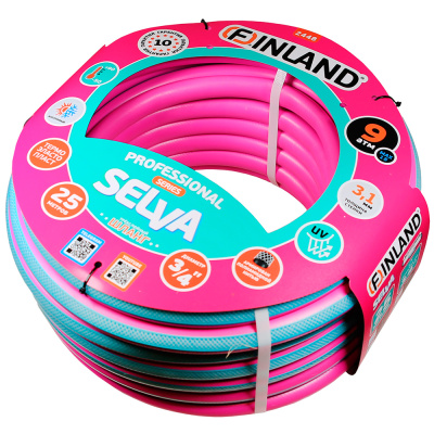 Шланг поливочный армированный 3-х слойный Finland Selva (ТЭП) 2448, 3/4", 25 м купить в отделе магазина Экономстрой