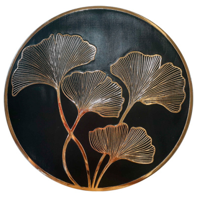 Салфетка сервировочная Regent inox, Desco Linea, черный, d 38 см купить в отделе магазина Экономстрой