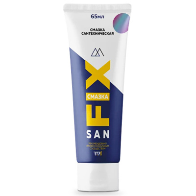 Смазка сантехническая SanFIX, силиконовая, 65 мл купить в отделе магазина Экономстрой