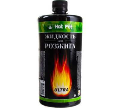 Жидкость для розжига углеводородная Ulltra Hot Pot, 1 л купить в отделе магазина Экономстрой