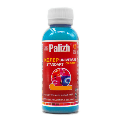 Колер универсальный Palizh (Палитра) N 45, бирюза, 100 мл купить в отделе магазина Экономстрой