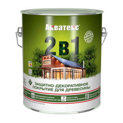 Антисептический состав Акватекс, рябина, 2,7 л купить в отделе магазина Экономстрой