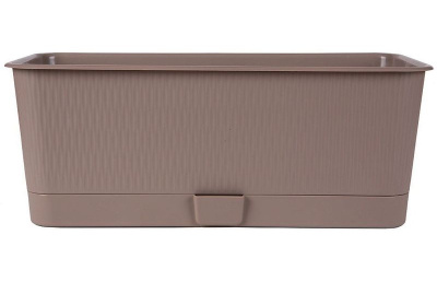 Ящик балконный Прованс 400х170х130 мм, 6 л фраппе (0341) купить в отделе магазина Экономстрой