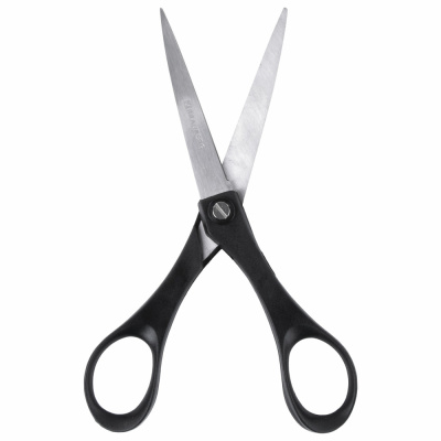 Ножницы Brauberg &quot;Comfort&quot;, черный, 180 мм