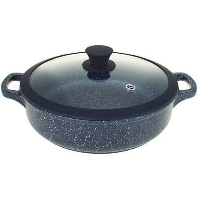 Жаровня со стеклянной крышкой Традиция ТГ9267, 3 л, 26 см купить в отделе магазина Экономстрой