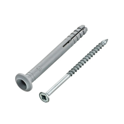 Дюбель-гвоздь нейлоновый Жесть с потайной манжетой, 6x60 мм (8 шт) купить в отделе магазина Экономстрой