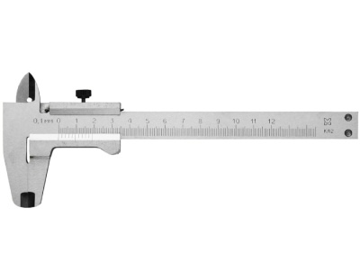 Штангенциркуль металлический, 125 мм, 2 класс, &quot;Россия&quot; 3445-125