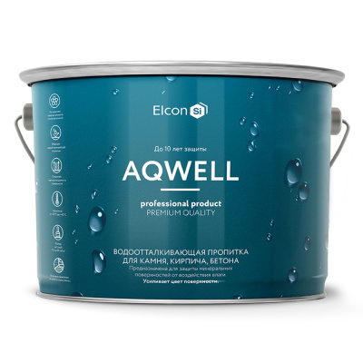 Гидрофобизатор Elcon Aqwell, 9 л купить в отделе магазина Экономстрой