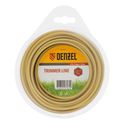Леска для триммера (2,7 мм; 15 м; круглая) Denzel 9614177 купить в отделе магазина Экономстрой