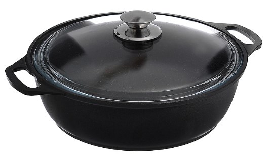 Кастрюля-жаровня с антипригарным покрытием и стеклянной крышкой Kukmara Традиция ж34а, 3 л купить в отделе Кастрюли, ковши, кокотницы магазина Экономстрой