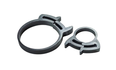 Хомут силовой пластиковый для соединения шлангов 1/2&quot; (20-16) 10 штук в упаковке 6-0039