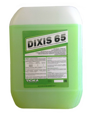 Теплоноситель Dixis-65 на основе этиленгликоля, 10 кг