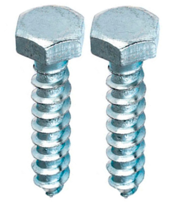 Болт сантехнический с шестигранной головкой Стройбат DIN 571, оцинкованный, 10х60 мм (2 шт) купить в отделе магазина Экономстрой