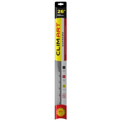 Щетка стеклоочистителя бескаркасная Clim Art Supreme, 26&quot;/65 см (10 адаптеров)