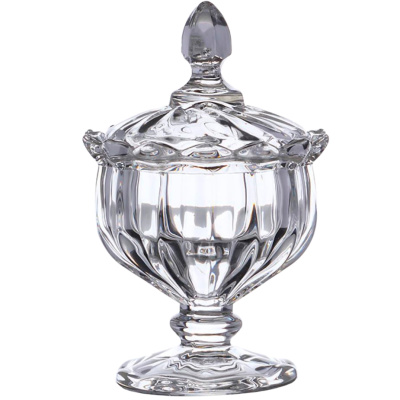 Сахарница, варенница с крышкой стеклянная, на ножке  купить в отделе магазина Экономстрой