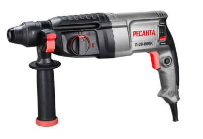 Перфоратор Ресанта П-28-800К 75/3/1, 800 Вт купить в отделе магазина Экономстрой