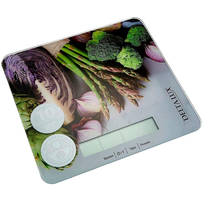 Весы настольные электронные Delta Lux DE-003KE, витаминный микс, 10 кг купить в отделе магазина Экономстрой