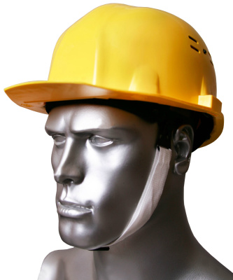 Каска защитная ЩИТ, пластиковая, желтая купить в отделе магазина Экономстрой